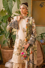 3 Piece Printed Lawn Unstitched Suit CL-42030