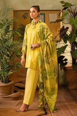 3 Piece Printed Embroidered Lawn Unstitched Suit CL-42031