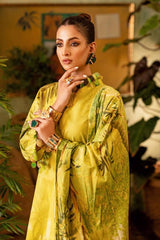3 Piece Printed Embroidered Lawn Unstitched Suit CL-42031