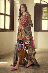 3 Piece Printed Lawn Unstitched Suit CL-42034 B