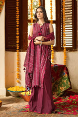 3 Piece Printed Lawn Unstitched Suit CL-42035 B