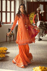 3 Piece Printed Lawn Unstitched Suit CL-42036 B