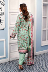 3 Piece Printed Lawn Unstitched Suit CL-42050 A