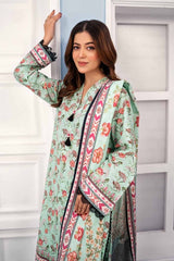 3 Piece Printed Lawn Unstitched Suit CL-42050 A