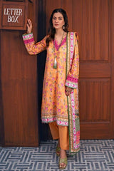 3 Piece Printed Lawn Unstitched Suit CL-42050 B