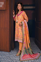 3 Piece Printed Lawn Unstitched Suit CL-42050 B