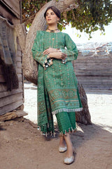 3 Piece Printed Lawn Unstitched Suit CL-42060 A
