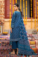 3 Piece Printed Lawn Unstitched Suit CL-42060 B