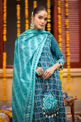 3 Piece Printed Lawn Unstitched Suit CL-42061 B