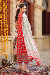 3 Piece Lacquer Printed Lawn Unstitched Suit CL-42062 B
