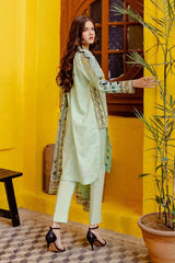 3 Piece Printed Lawn Unstitched Suit CL-42065 A