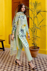 3 Piece Printed Lawn Unstitched Suit CL-42065 A