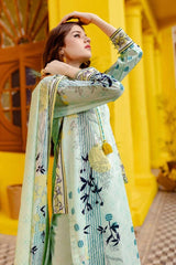 3 Piece Printed Lawn Unstitched Suit CL-42065 A