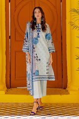 3 Piece Printed Lawn Unstitched Suit CL-42065 B