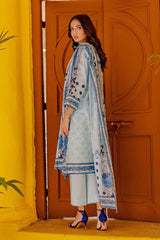 3 Piece Printed Lawn Unstitched Suit CL-42065 B