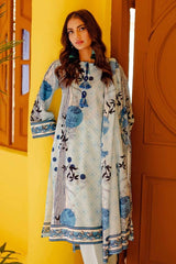 3 Piece Printed Lawn Unstitched Suit CL-42065 B