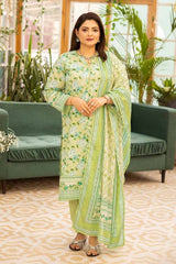 3 Piece Printed Lawn Unstitched Suit CL-42077 B