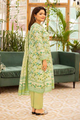 3 Piece Printed Lawn Unstitched Suit CL-42077 B