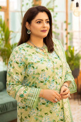 3 Piece Printed Lawn Unstitched Suit CL-42077 B