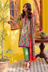 3 Piece Printed Lawn Unstitched Suit CL-42078