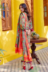 3 Piece Printed Lawn Unstitched Suit CL-42078