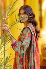 3 Piece Printed Lawn Unstitched Suit CL-42078