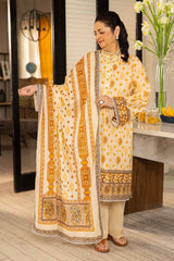 3 Piece Printed Lawn Unstitched Suit CL-42080 B