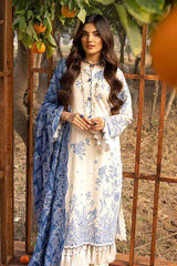 3 Piece Printed Embroidered Lawn Unstitched Suit CL-42087