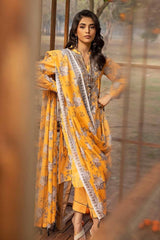 3 Piece Printed Embroidered Lawn Unstitched Suit CL-42090