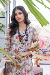3 Piece Printed Lawn Unstitched Suit CL-42100 A