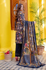 3 Piece Printed Lawn Unstitched Suit CL-42101 B