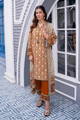3 Piece Printed Lawn Unstitched Suit CL-42132 A