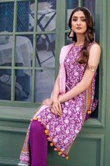 3 Piece Printed Lawn Unstitched Suit CL-42132 B