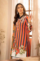3 Piece Printed Embroidered Lawn Unstitched Suit CL-42136