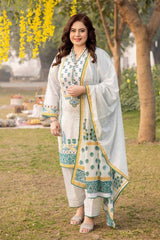 3 Piece Printed Lawn Unstitched Suit CL-42138 B