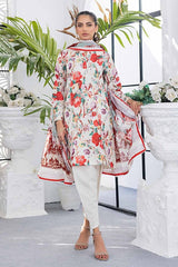 3 Piece Printed Lawn Unstitched Suit CL-42144
