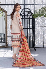 3 Piece Printed Lawn Unstitched Suit CL-42167 A