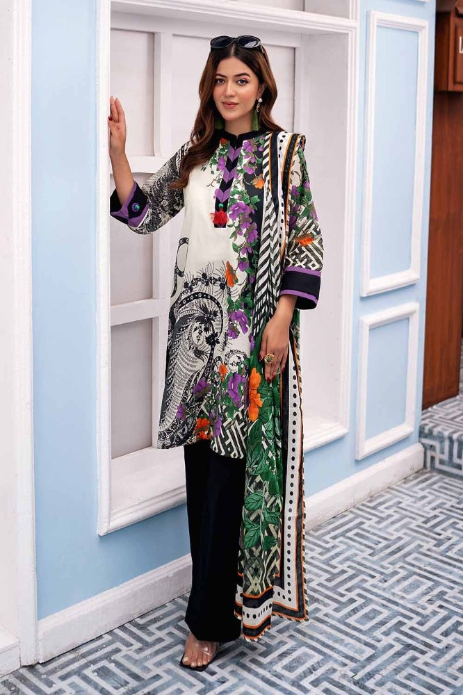 3 Piece Printed Lawn Unstitched Suit CL-42171