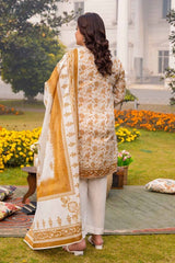 3 Piece Printed Lawn Unstitched Suit CL-42193 A