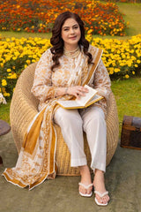 3 Piece Printed Lawn Unstitched Suit CL-42193 A
