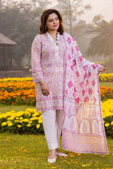 3 Piece Printed Lawn Unstitched Suit CL-42195 A