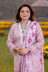 3 Piece Printed Lawn Unstitched Suit CL-42195 A