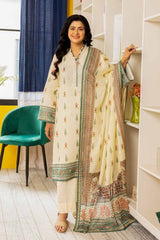 3 Piece Printed Lawn Unstitched Suit CL-42196 B