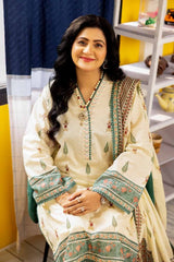 3 Piece Printed Lawn Unstitched Suit CL-42196 B
