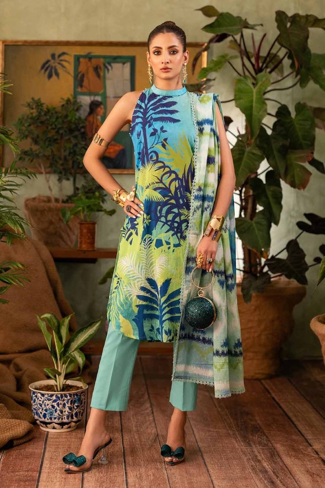 3 Piece Printed Lawn Unstitched Suit CL-42201