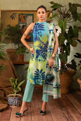 3 Piece Printed Lawn Unstitched Suit CL-42201