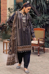 3 Piece Unstitched Printed Lawn Suit CL-42214