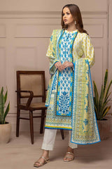 3 Piece Unstitched Printed Lawn Suit CLP-32236 A