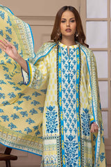 3 Piece Unstitched Printed Lawn Suit CLP-32236 A