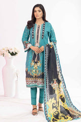 3 Piece Unstitched Printed Lawn Suit CLP-32268